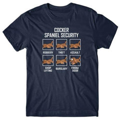 cocker-spaniel-security-tshirt