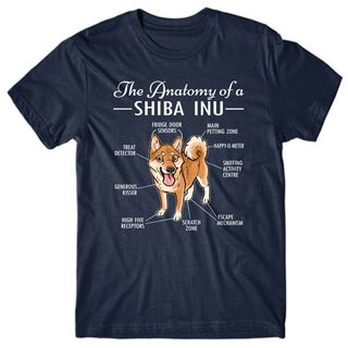 Anatomy of a Shiba Inu T-shirt – Dogs Corner