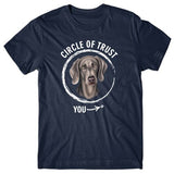 Circle of trust (Weimaraner) T-shirt