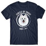 Circle of trust (Japanese Spitz) T-shirt