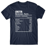 Akita Nutrition Facts T-shirt