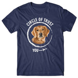 Circle of trust (Golden Retriever) T-shirt