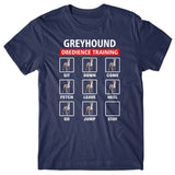 Greyhound obedience training T-shirt