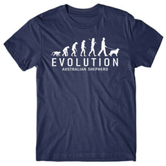 Evolution of Australian Shepherd T-shirt