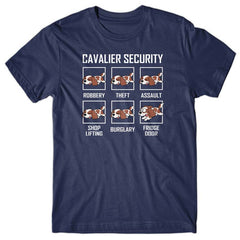 cavalier-charles-king-security-funny-tshirt