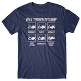 Bull Terrier Security T-shirt