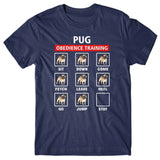 Pug obedience training T-shirt