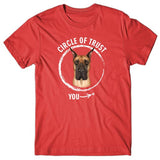 Circle of trust (Great Dane) T-shirt