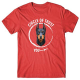 Circle of trust (Doberman) T-shirt