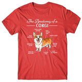 Anatomy of a Corgi T-shirt