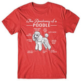 Anatomy of a Poodle T-shirt