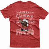 Merry Christmas you filthy human T-shirt (Kelpie)
