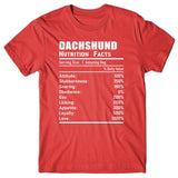 dachshund-nutrition-facts-cool-t-shirt