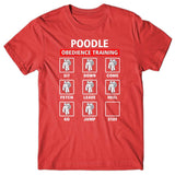 Poodle obedience training T-shirt