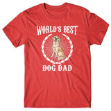 World's Best Dog Dad (Golden Retriever) T-shirt