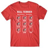 Bull Terrier obedience training T-shirt
