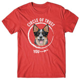 Circle of trust (Australian Cattle Dog) T-shirt