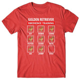 Golden Retriever obedience training T-shirt