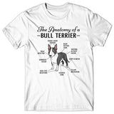 Anatomy of a Bull Terrier T-shirt