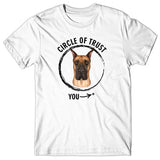 Circle of trust (Great Dane) T-shirt