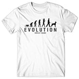 Evolution of Great Dane T-shirt