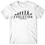 Evolution of Weimaraner T-shirt