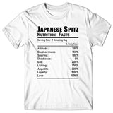Japanese Spitz Nutrition Facts T-shirt