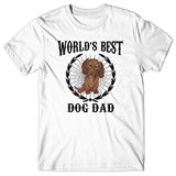 World's Best Dog Dad (Dachshund) T-shirt