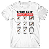 Border Collie obedience training T-shirt
