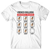 French Bulldog obedience training T-shirt