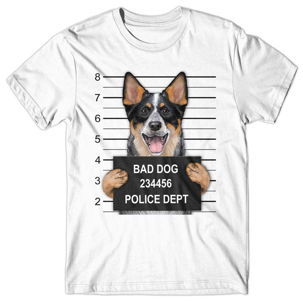 Australian Cattle Dog Mugshot - T-shirt