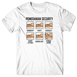 Pomeranian Security T-shirt