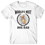 World's Best Dog Dad (Chihuahua) T-shirt