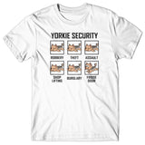 Yorkie Security T-shirt