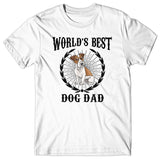 World's Best Dog Dad (Jack Russell) T-shirt