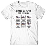 Australian Cattle Dog Security T-shirt