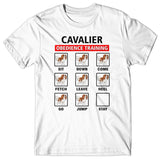 Cavalier obedience training T-shirt