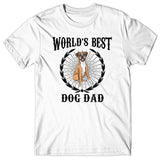 World's Best Dog Dad (Boxer) T-shirt