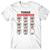 Yorkie obedience training T-shirt