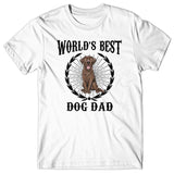 World's Best Dog Dad (Labrador Retriever) T-shirt