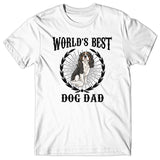 World's Best Dog Dad (Cavalier) T-shirt