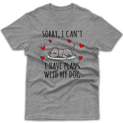 sorry-i-have-plans-with-my-weimaraner-t-shirt
