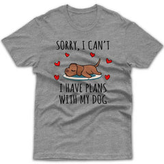 sorry-i-have-plans-with-my-vizsla-t-shirt