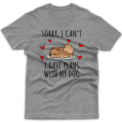 sorry-i-have-plans-with-my-pomeranian-t-shirt