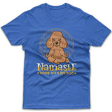 Namaste home with my dog (Poodle) T-shirt