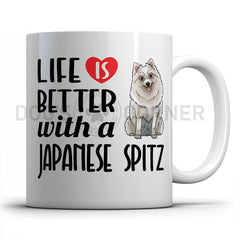 life-is-better-with-japanese-spitz-mug