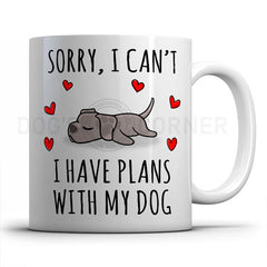 sorry-i-have-plans-with-weimaraner-mug