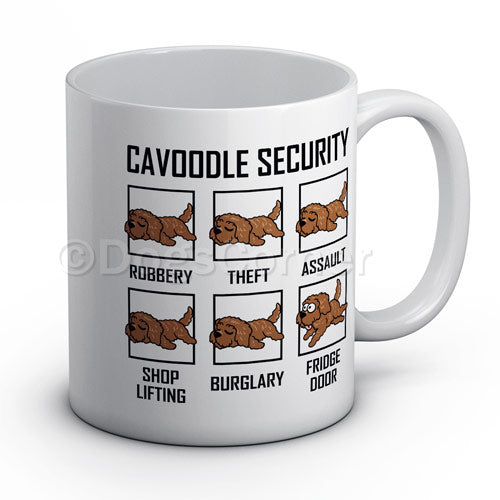 cavoodle-security-novelty-mug