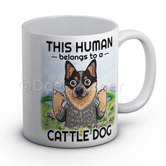 this-human-belongs-to-australian-cattle-dog-mug