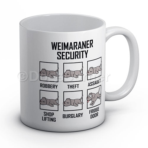 weimaraner-security-novelty-mug